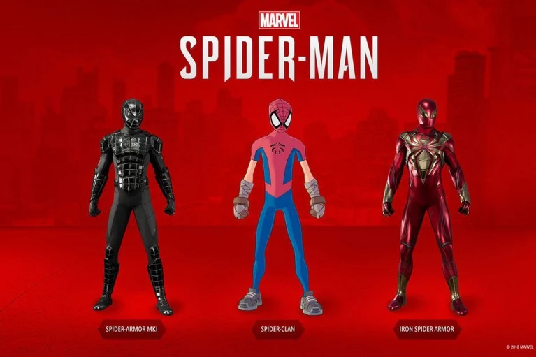 Il secondo DLC di Spiderman svela tre nuove tute per Peter Parker