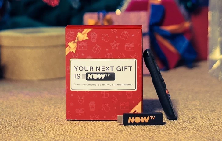 Non sapete cosa regalare a Natale Perchè non una Smart Stick Now TV
