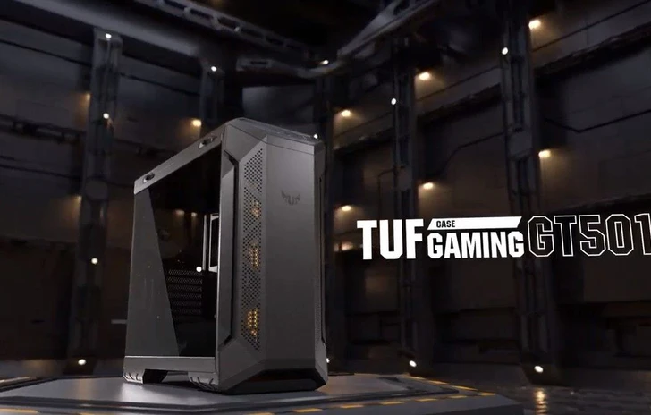 ASUS presenta il case TUF Gaming GT501