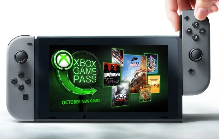 Microsoft porta Xbox Game Pass su Nintendo Switch