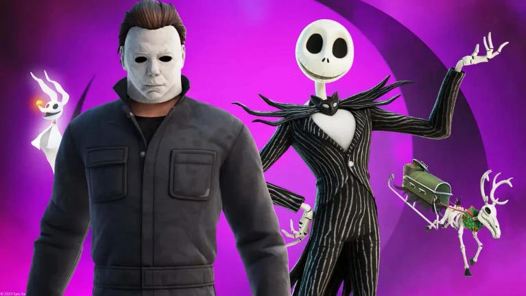 Jack Skellington Michael Myers e Alan Wake su Fortnite per Halloween