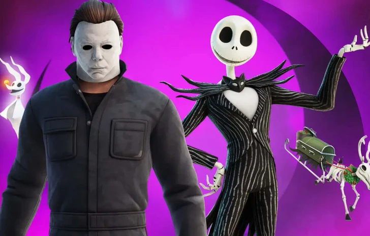 Jack Skellington Michael Myers e Alan Wake su Fortnite per Halloween