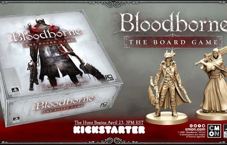 Il gioco da tavola di Bloodborne approda su Kickstarter