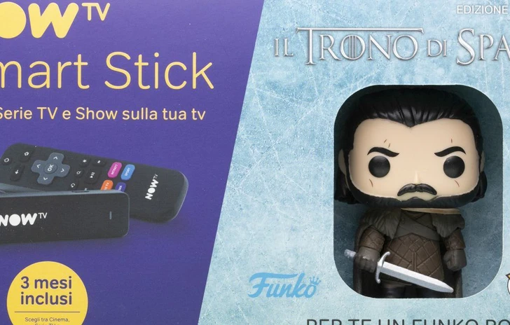 NOW TV regala con la sua Smart Stick il Funko Pop di Game of Thrones