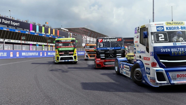Il racing FIA European Truck Racing Championship disponibile da luglio