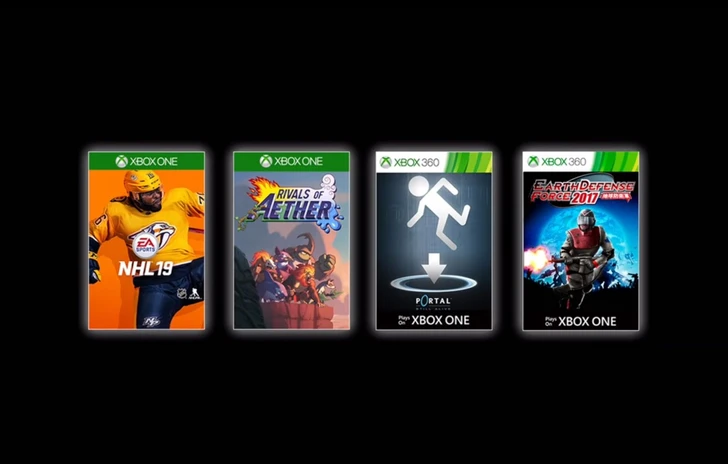 Games With Gold ecco il programma di giugno