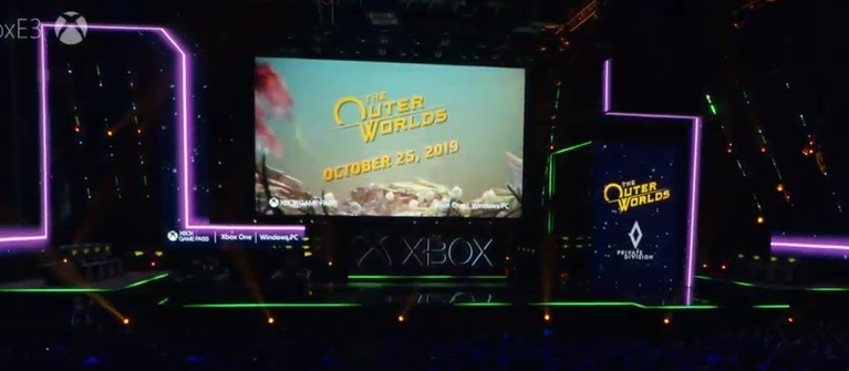 E3 2019 La conferenza Microsoft inizia alla grande annunciata la data di uscita di The Outer Worlds