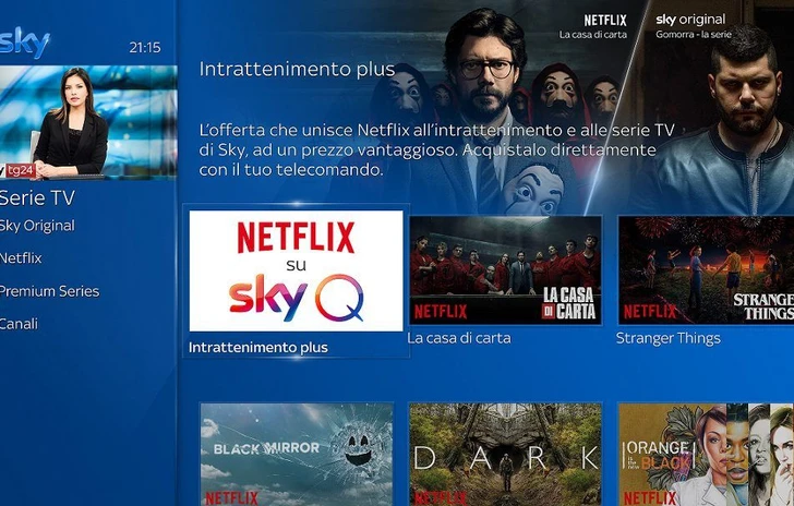 Sky Q sempre più un aggregatore di contenuti