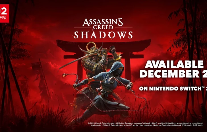Come gira Assassins Creed Shadows su Switch 2 Ce ne parla Ubisoft