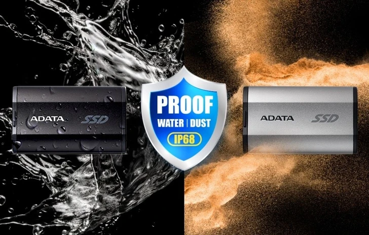 ADATA SD810  SSD esterno piccolo potente e resistente