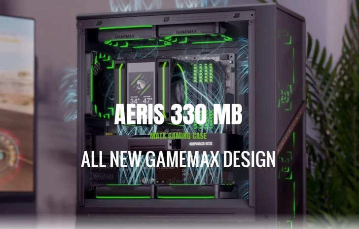Gamemax  La nuova serie case microATX AERIS 330