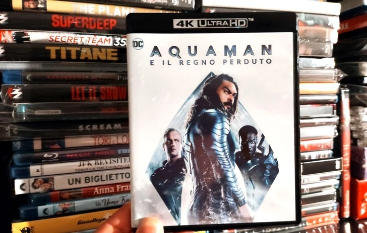 Aquaman e il regno perduto Ledizione 4K