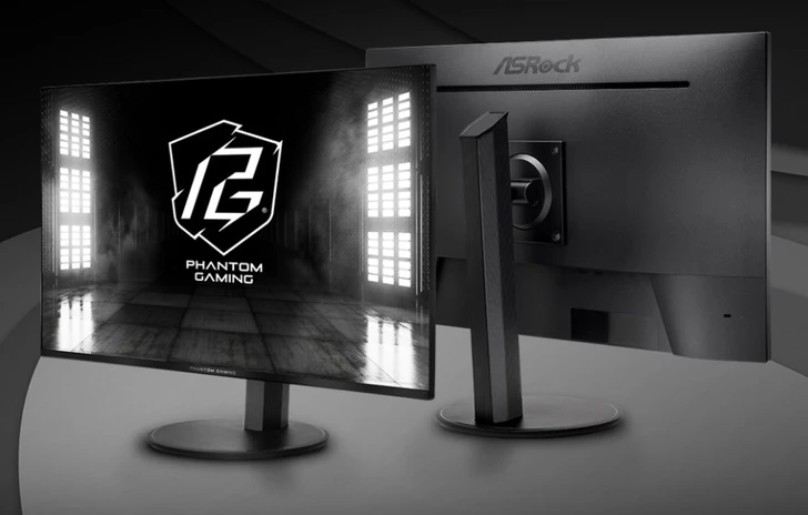 ASRock Nuovi monitor Phantom Gaming da 240Hz