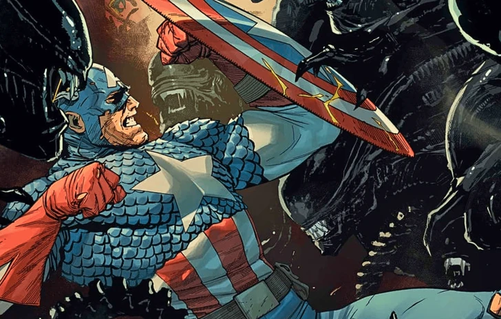 SDCC 2025 Alien vs Captain America è realtà e la guerra ora arriva dallo spazio