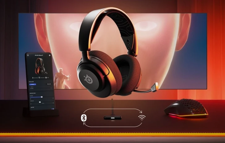 Steelseries Cuffie Arctis 5 con oltre 100 preset gaming