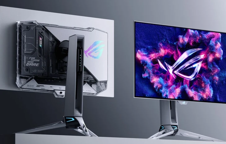 ASUS ROG al Gamescom 2025  Monitor OLED a tecnologia Tandem