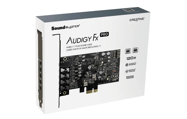 Creative lancia Sound Blaster Audigy FX Pro per PC desktop