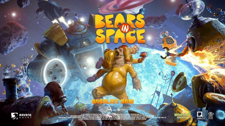Bear in Space annunciato lFPS a base di orsi e stranezze galattiche 