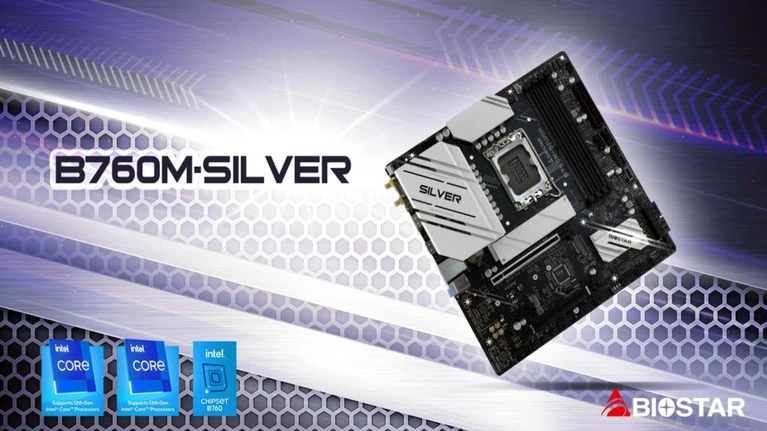 B760MSILVER  La nuova motherboard di Biostar