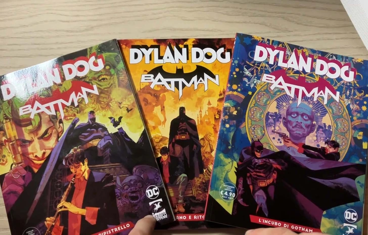 Dylan Dog  Batman e Nathan Never  Justice League il crossover BonelliDC Comics