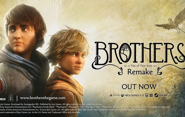 Brothers A Tale of two Sons Remake  il trailer di lancio