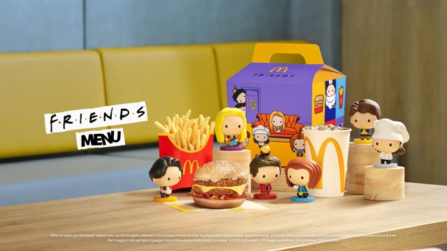 Da McDonalds arriva il Friends Menu