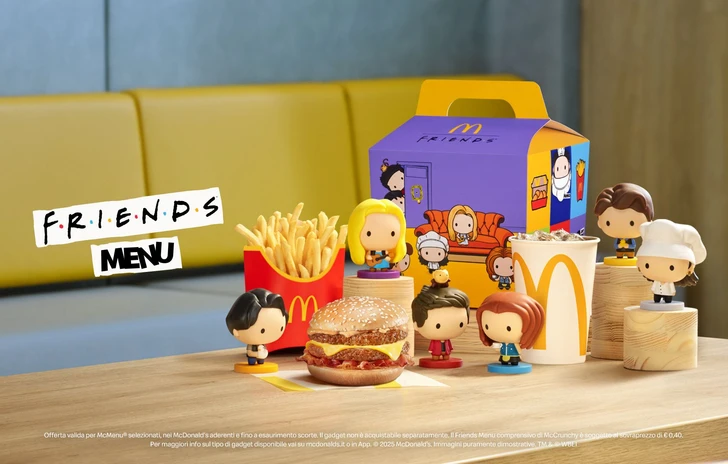 Da McDonalds arriva il Friends Menu