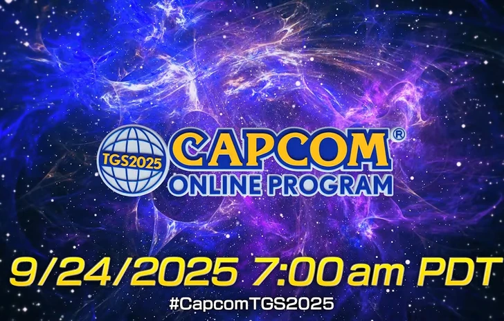 TGS 2025 Capcom annuncia la scaletta dellevento niente Resident Evil Requiem