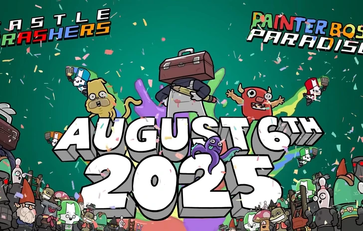 Castle Crashers il DLC Painter Boss Paradise uscirà il 6 agosto su PC