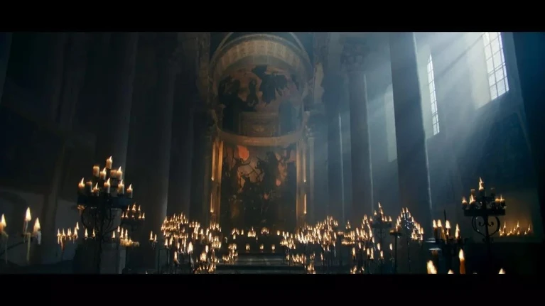 Diablo IV provoca con gli affreschi profani nella cattedrale