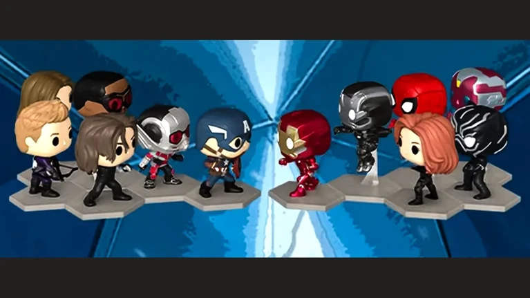 Funko Pop Squadra al completo per Captain America Civil War