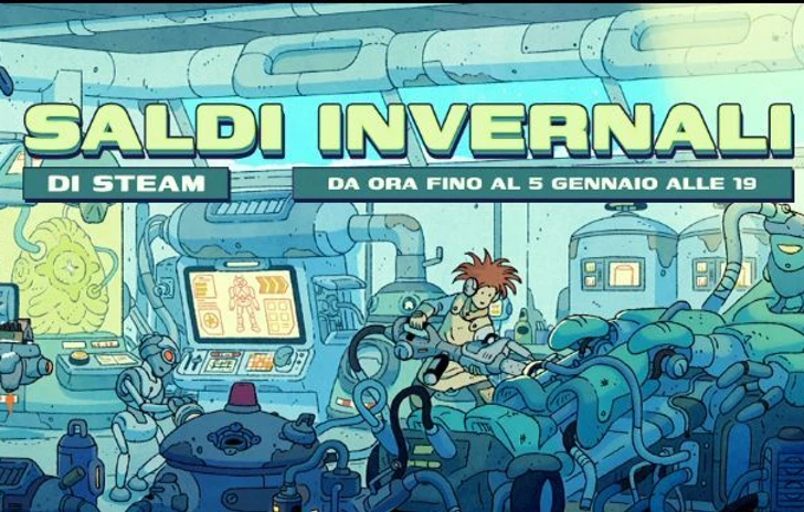 Steam ecco i Saldi Invernali 2025