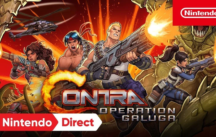 Contra Operation Galuga  Announcement Trailer  Nintendo Switch