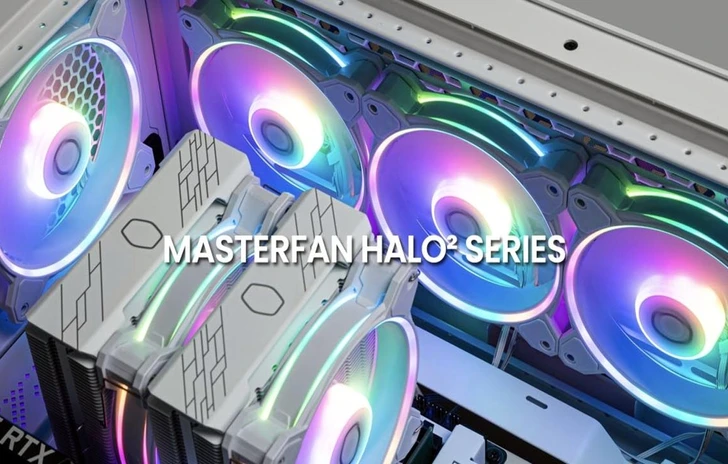 MasterFan Halo 2 di Cooler Master  Aumentano le prestazioni