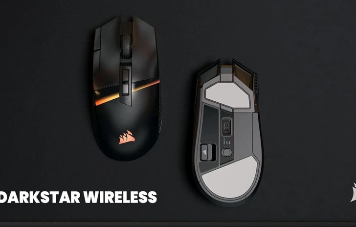 Corsair e il nuovo mouse da gioco Darkstar Wireless