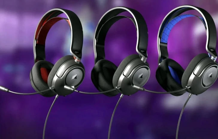 Cuffie gaming Corsair HS35 v2 e Corsair HS35 Surround v2