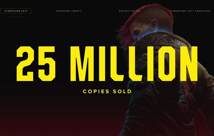 Cyberpunk 2077 supera le 25 milioni di copie vendute