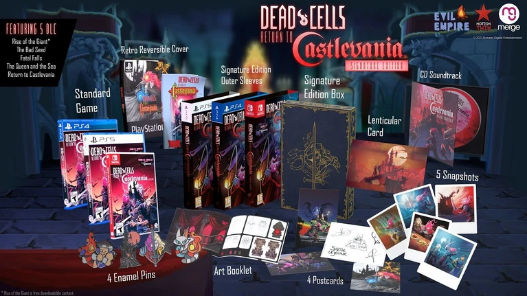 Dead Cells Return to Castlevania uscirà in edizione fisica
