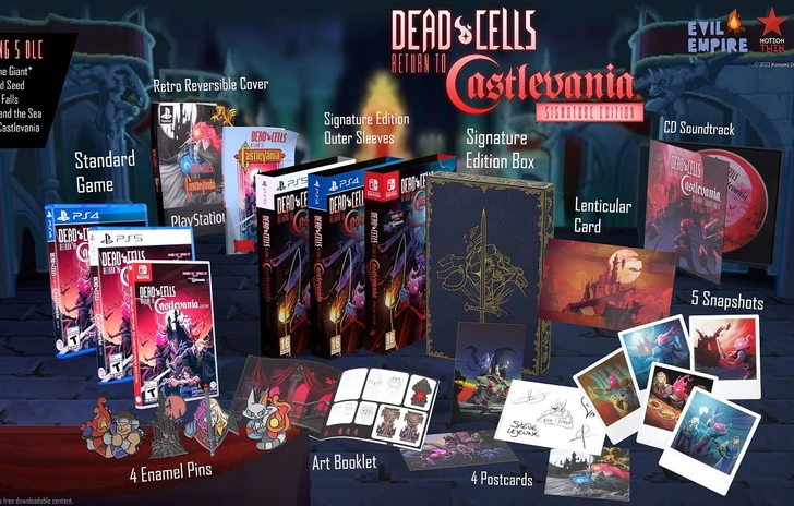 Dead Cells Return to Castlevania uscirà in edizione fisica