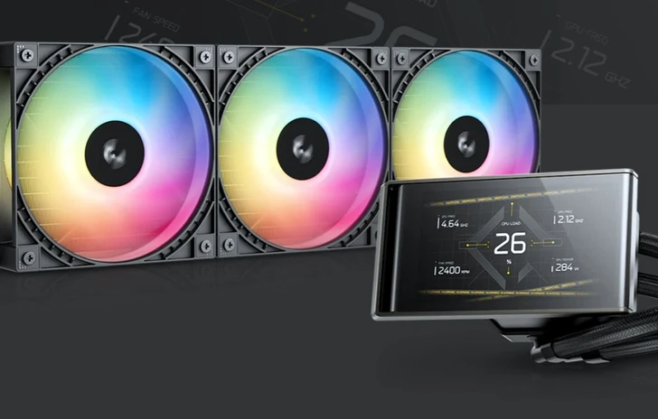 DeepCool LT360 Vision raffredda e si fa guardare