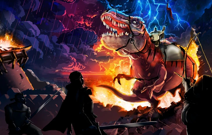 Dinolords lo strategico con vichinghi e dinosauri