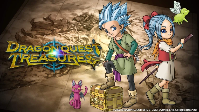 Organizza la tua gang in Dragon Quest Treasures