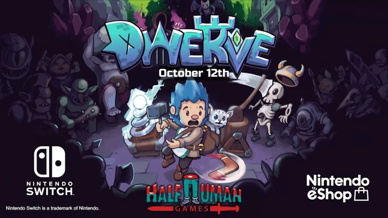 Dwerve dungeon crawling e tower defense su Switch dal 12 ottobre 