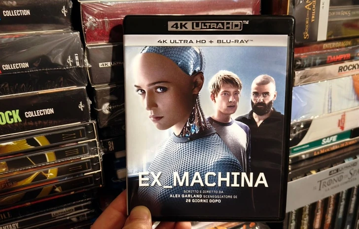 Ex Machina  In 4K ledizione Bluray del film di Alex Garland
