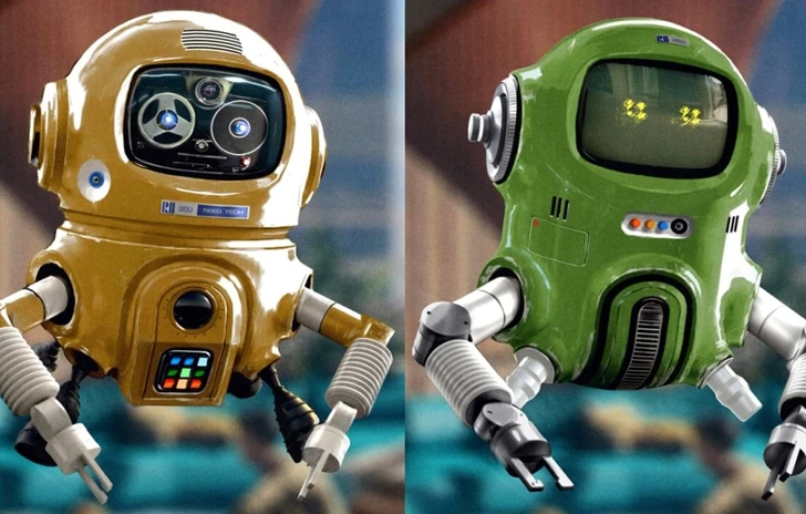 I Fantastici Quattro I concept art inediti di HERBIE