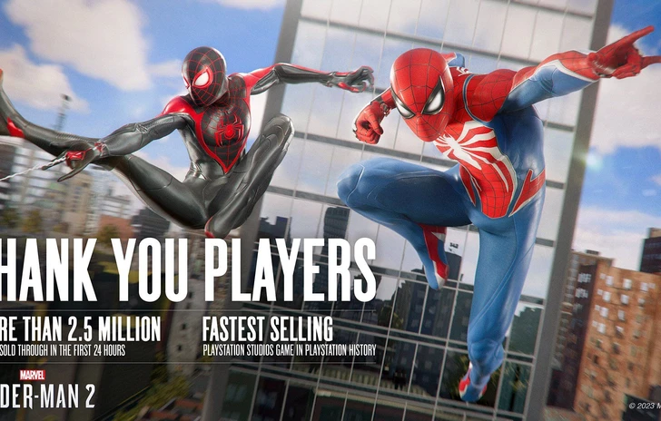 SpiderMan parte col botto 25 milioni di copie vendute in 24 ore