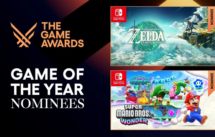Nintendo raggiante il ringraziamento dei fan per la nomina ai GOTY 