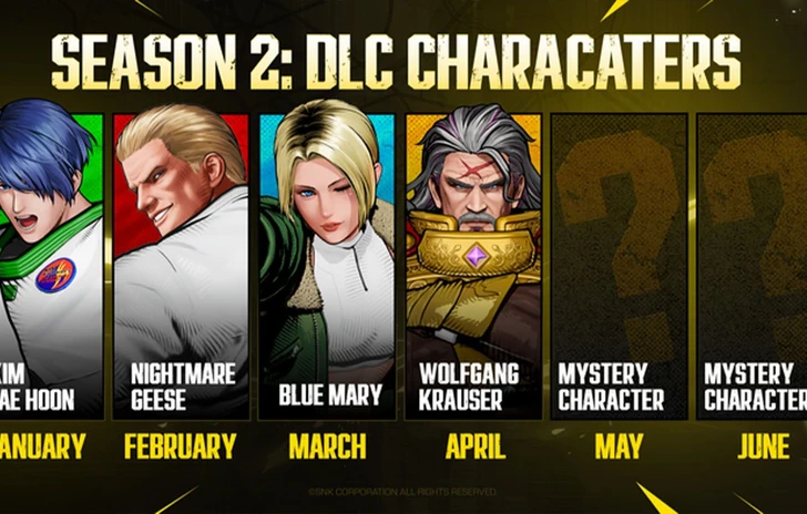 Fatal Fury City of the Wolves annunciati i lottatori della Season 2