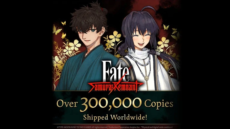 FateSamurai Remnant 300 mila copie in una settimana 