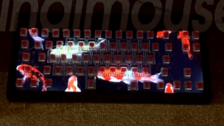 Finalmouse  Keyboard con video intrattenimento incorporato